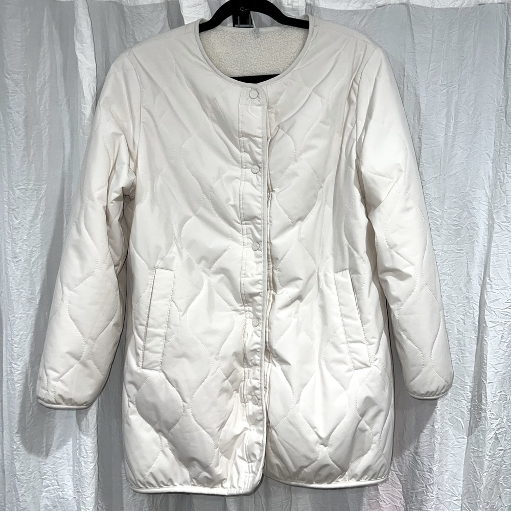 Women's Koolaburra by UGG Reversible Sherpa Quilted Jacket L/XL